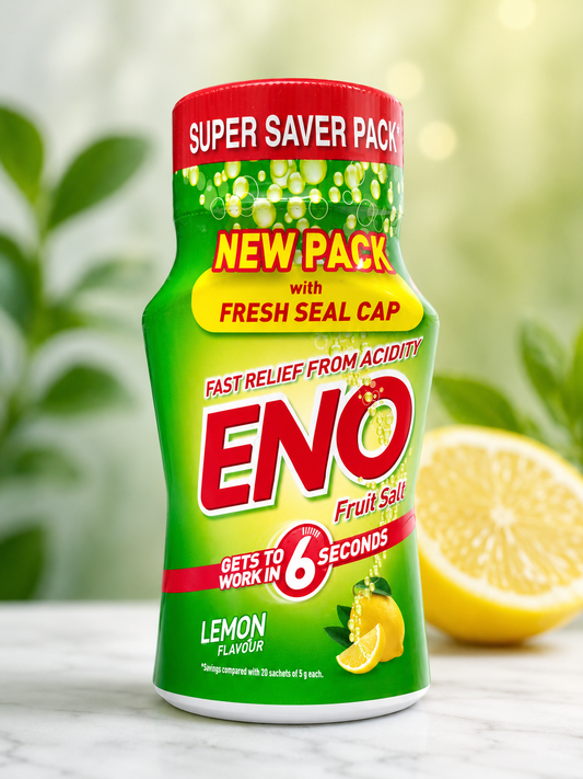 ENO Fruit Salt Lemon Flavour-3.5 oz