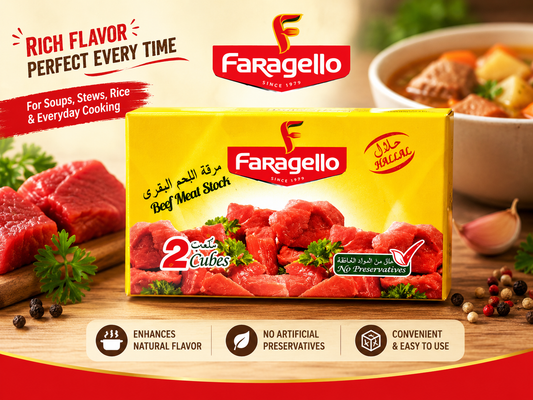 FaRagello Beef Meat stock-2 cubes