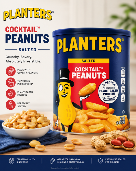 PLANTERS Salted Peanuts-453gm