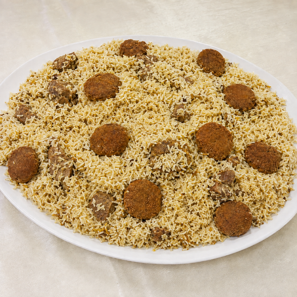 Beef Biryani & Kabab Combo – Party Pack (20 People)