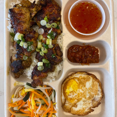 Chicken Satay Plate (gf)