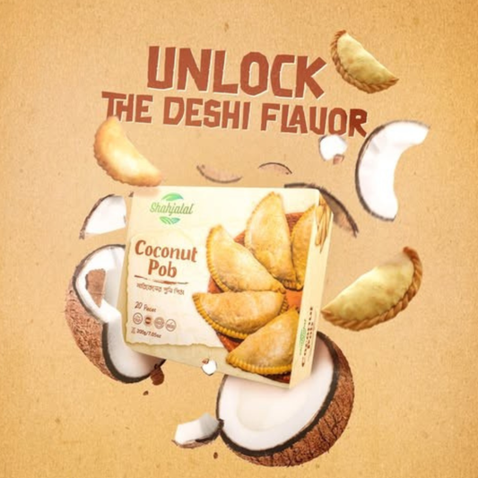 Shahjalal Coconut Pob (Frozen)-400gm