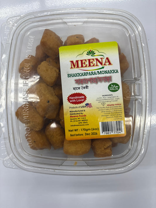 Meena Shakkarpara (Monakka)-170gm -NYC