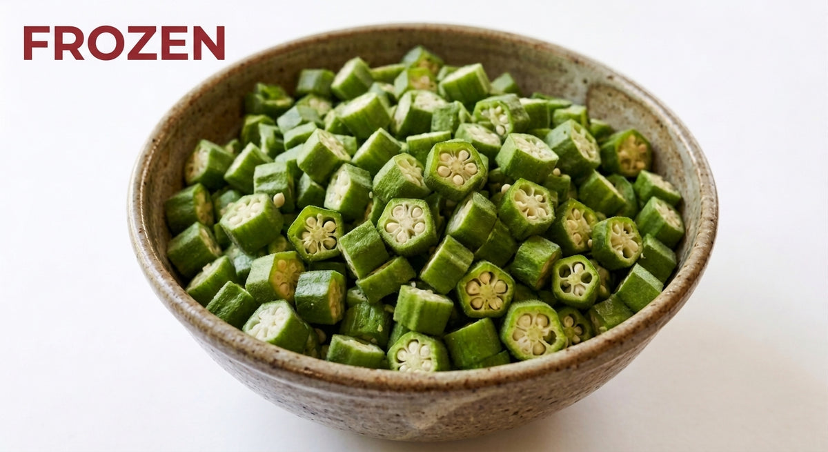 Frozen Okra Cut