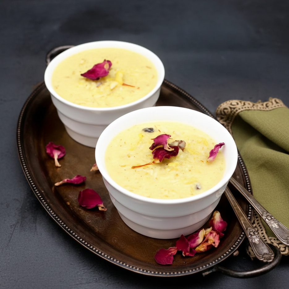 Rice Pudding Cup  (4 serving)