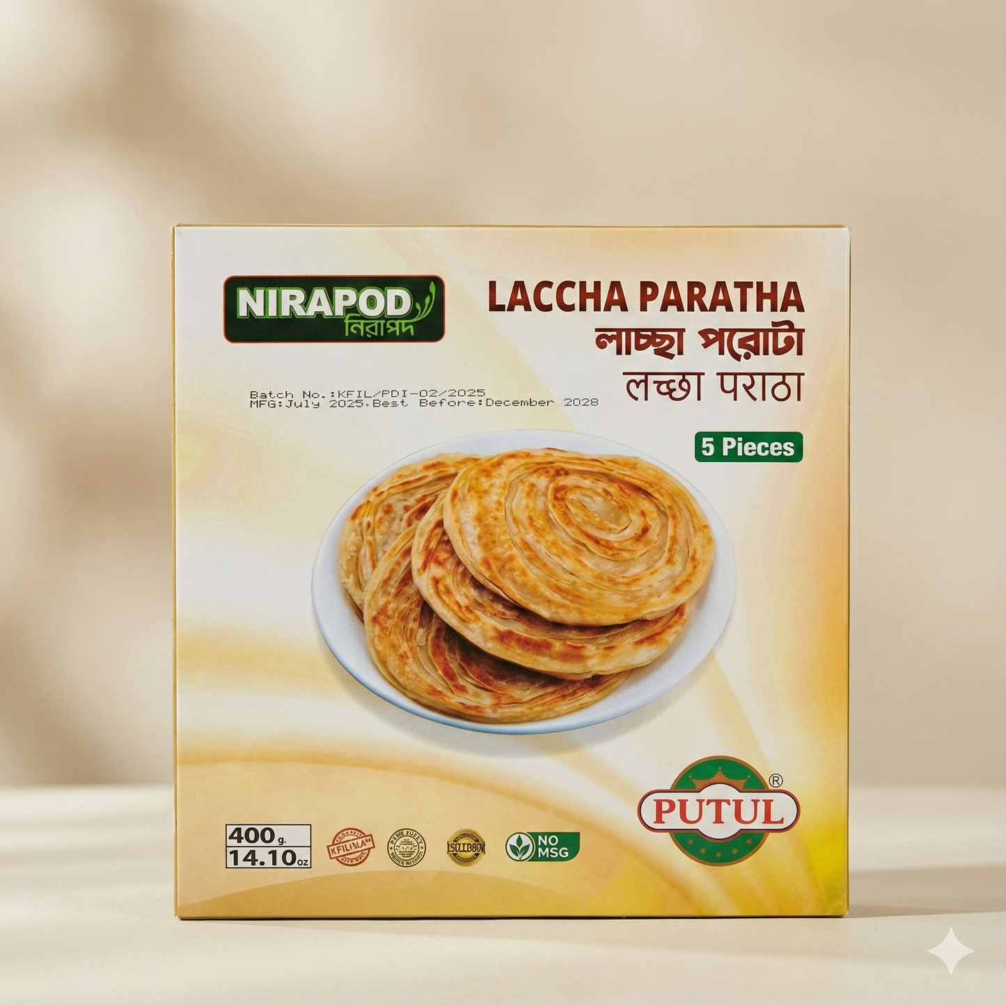 Laccha Paratha (Putul)-400gm