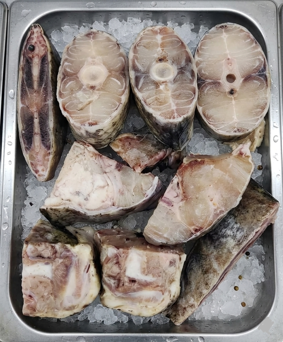 Lakkha Fish Head & Meat Steak- 2.1-2.4 lb~ Special Deal -NYC