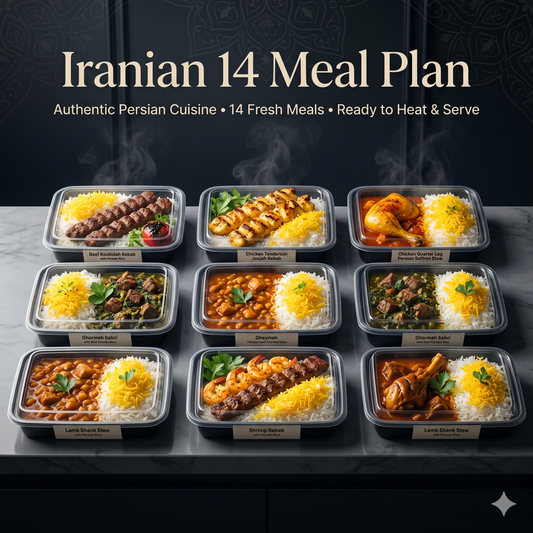Iranian Weekly 14 Meal Plan