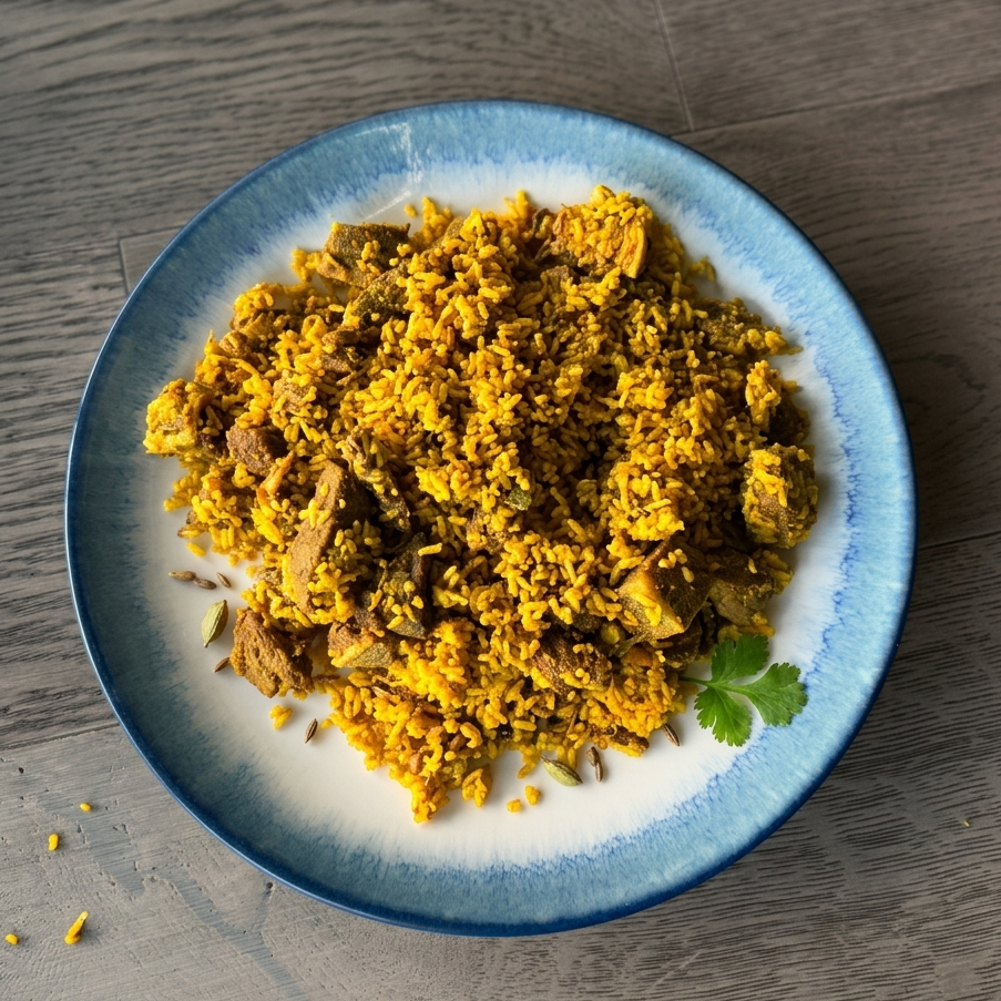 Naga Beef Khichuri