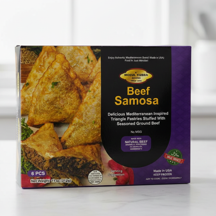 Mosul Kubba Halal Beef Samosa 6 PC-NYC