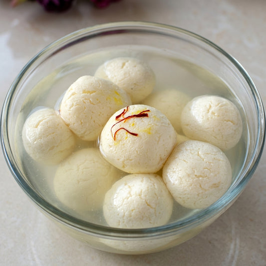 White Sponge Roshogollah — 6 pcs