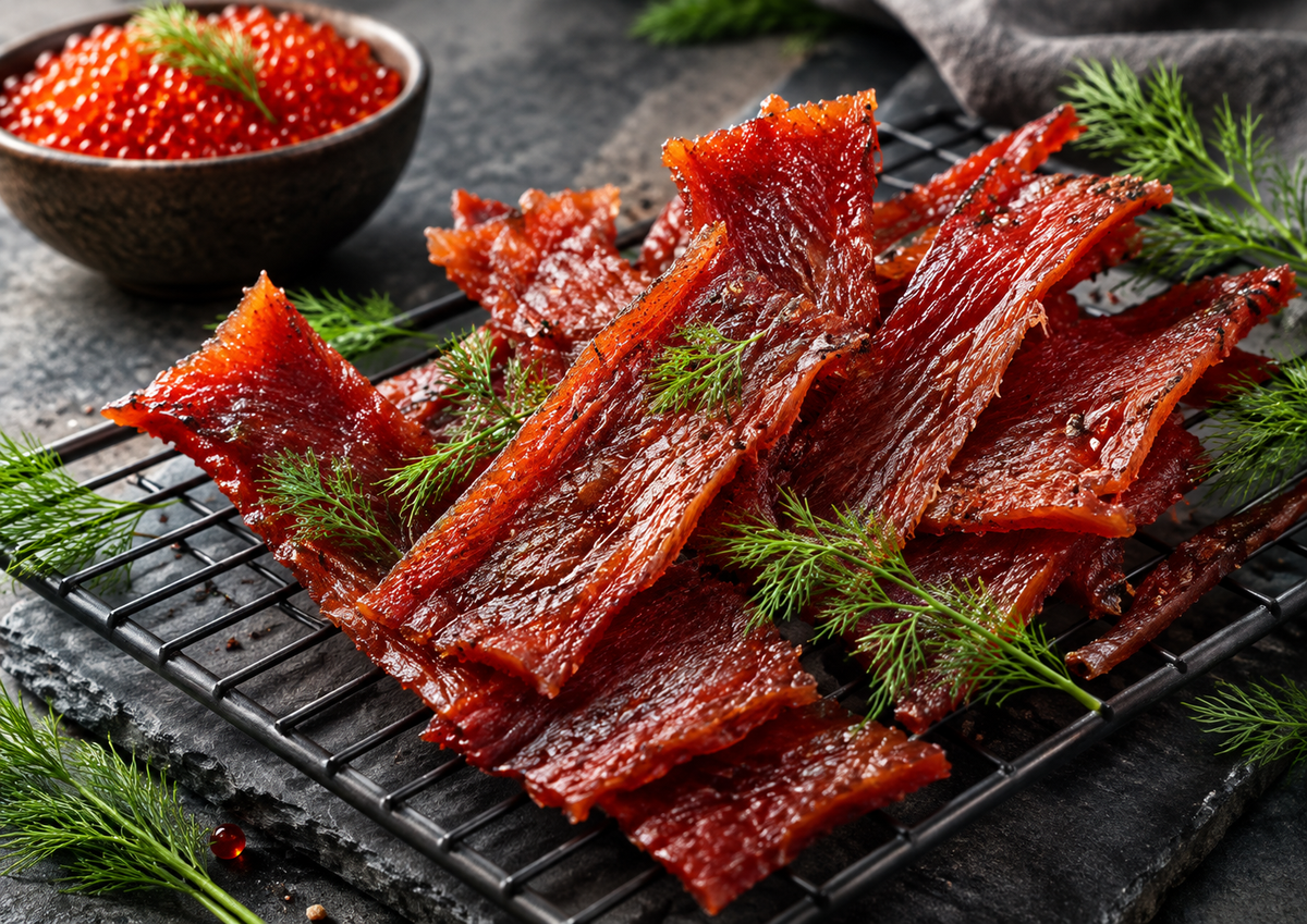 Dry Cured Caviar Jerky 6-8 oz