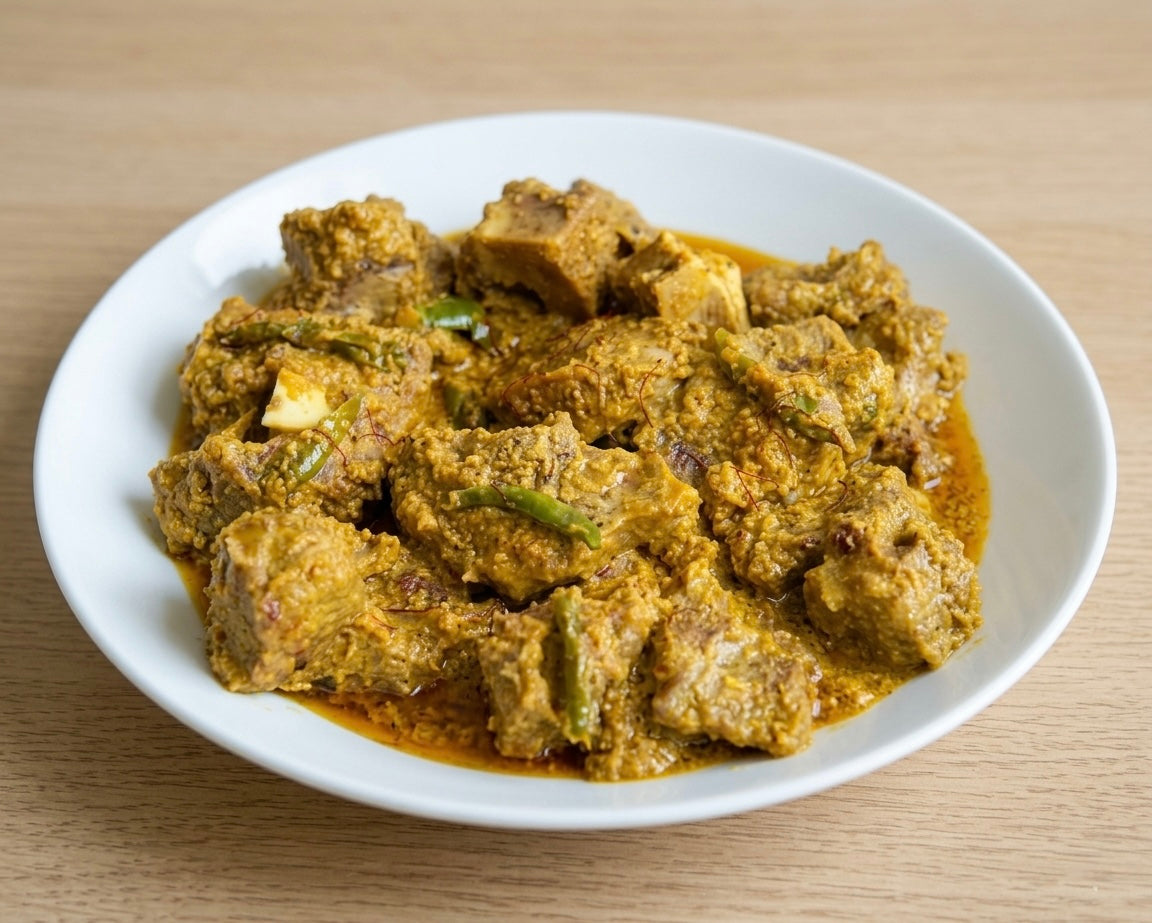 Beef Rezala (2-3 servings)