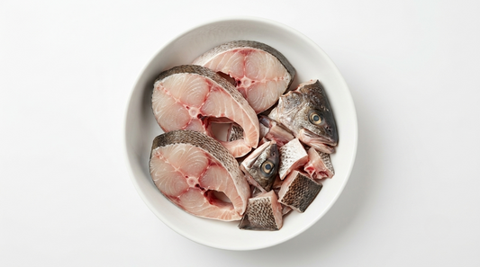 Big Koral (Fish & Head) Pieces from 15 kg up Koral Fish ( Vacuum Packed)-(2-2.2 lb)