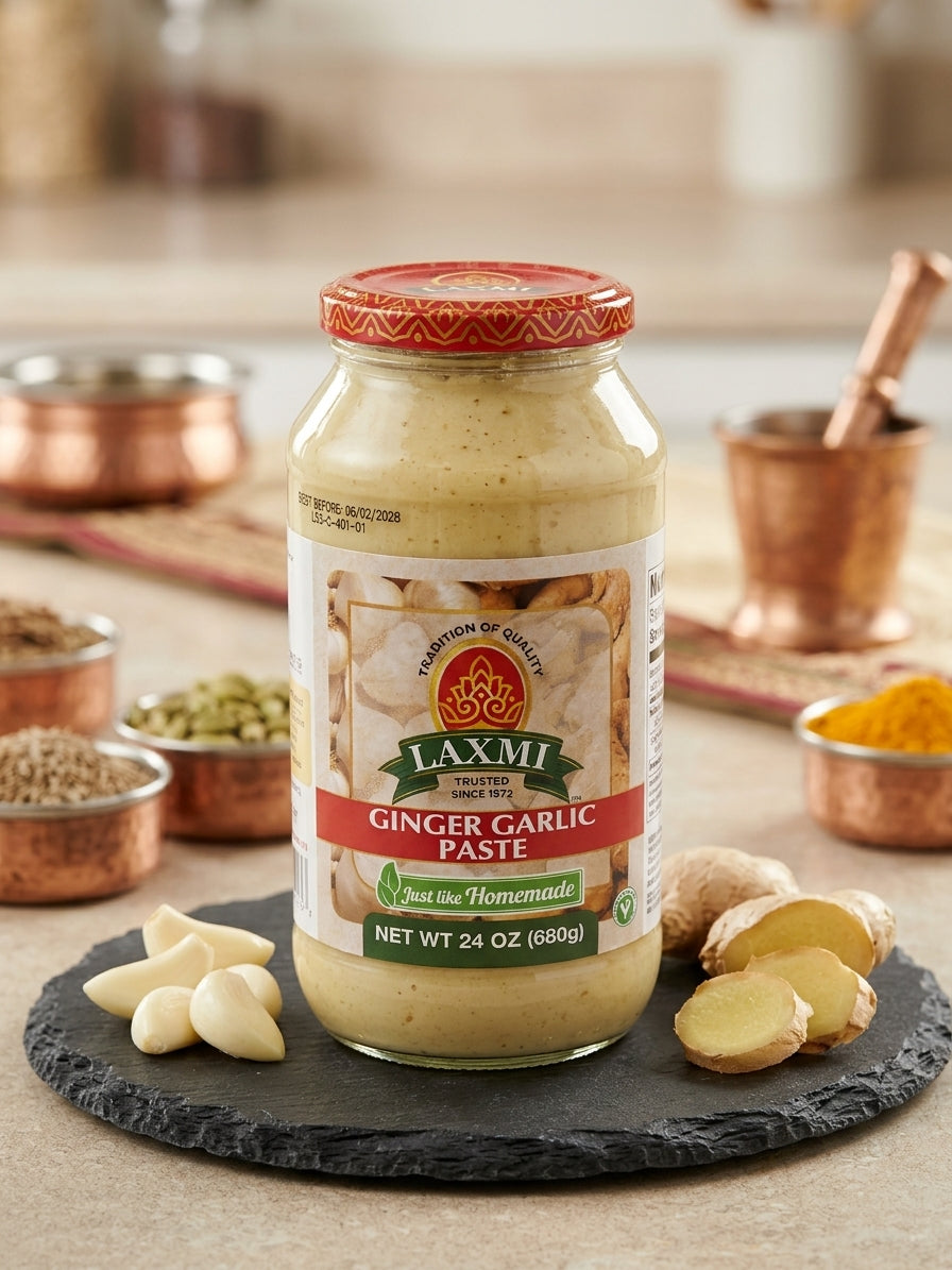 Laxmi Ginger Garlic Paste -24 oz (680 gm)