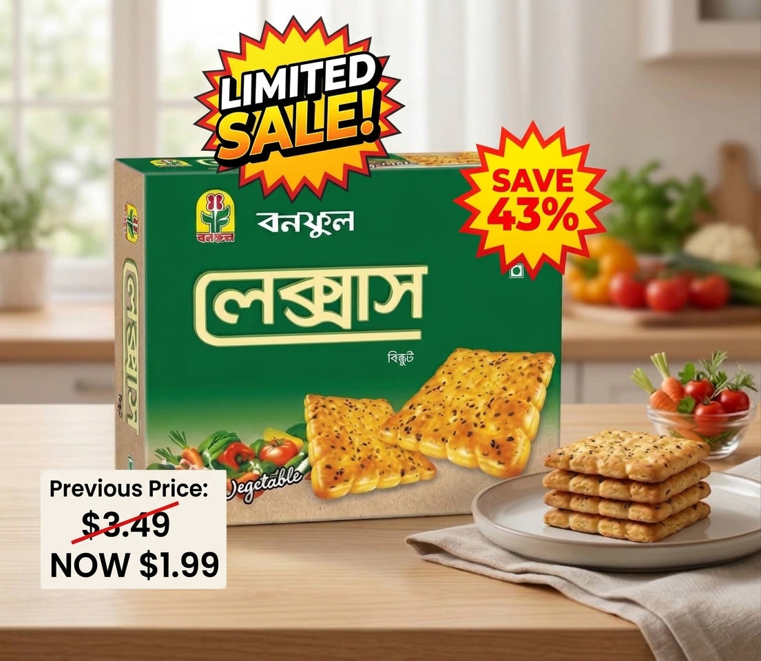 ⚡ Limited Time Offer: Bonoful Lexus Vegetable Crackers (192 gm) – Save 43%!