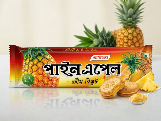 NABISCO PINEAPPLE Cream Biscuit-115gm
