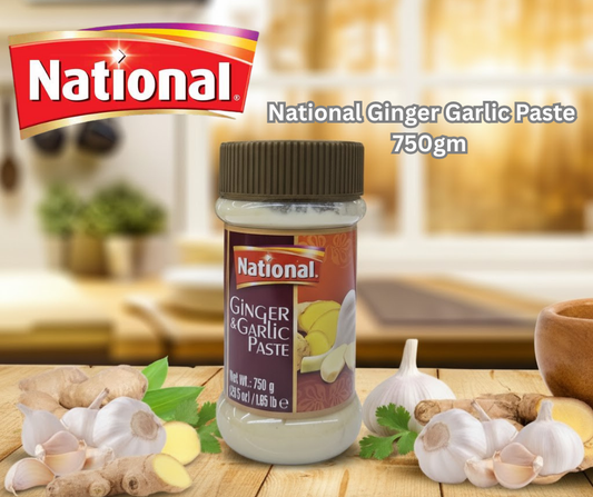 National Ginger Garlic Paste - 750 gm (26.5oz) -NYC
