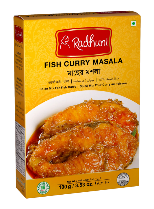 Radhuni Fish Curry Masala-100gm -NYC
