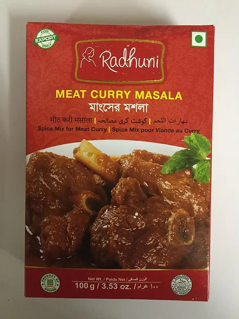 Radhuni Meat Curry Masala - 100 gm -NYC