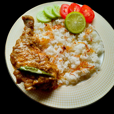Masala Roast Polao (generous 1 serving)