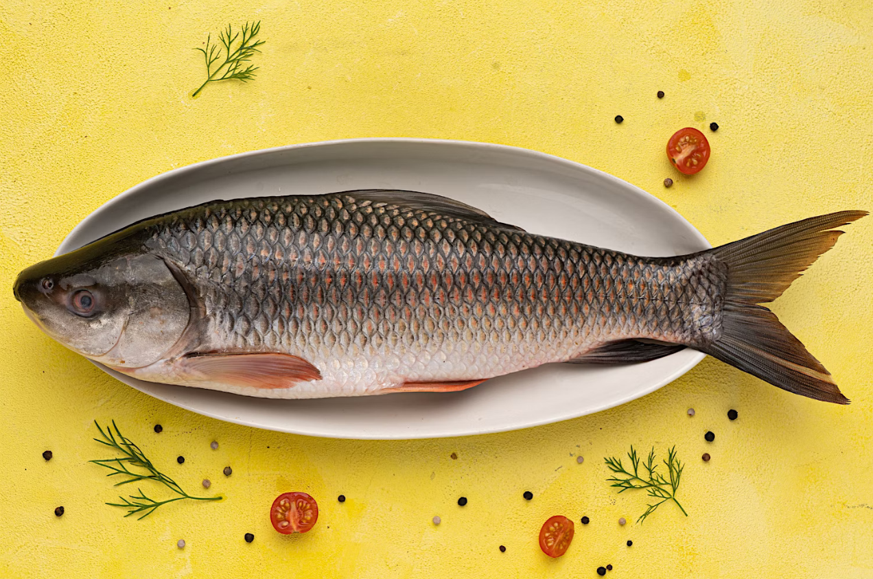 beef, chicken and fish box