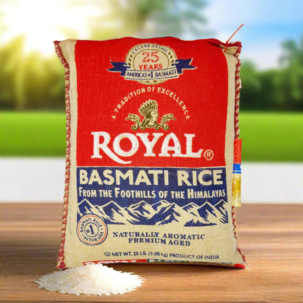 Royal Basmati Rice 20 lbs -NYC
