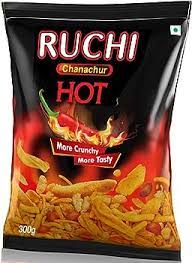 Ruchi (Hot) Chanachur - 140 gm