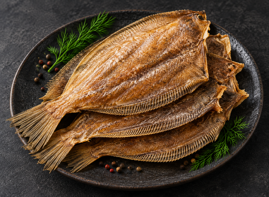Dry Petrale Sole (Murmansky Yorsh) 1-2 lb ea Average