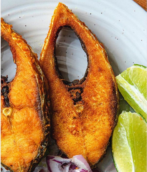 Hilsha Fish Fry (1500/2000) (2 pieces-per order)