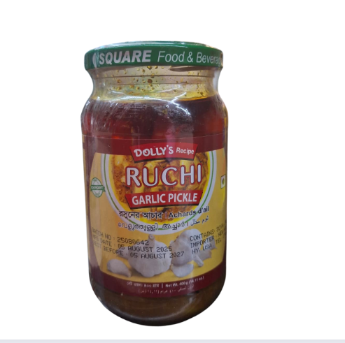 Ruchi Garlic Pickle - 400 gm -NYC