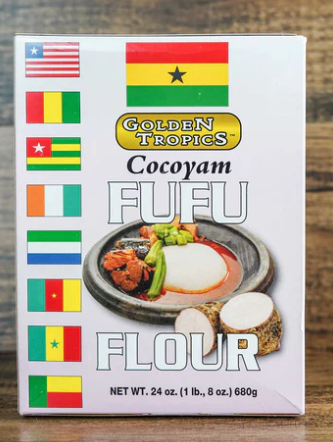 Golden Tropics Cocoyam Fufu Flour 24 oz-NYC