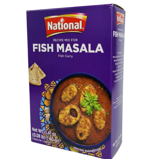 Nationa Fish Masala Mix Masala-40 gm-NYC