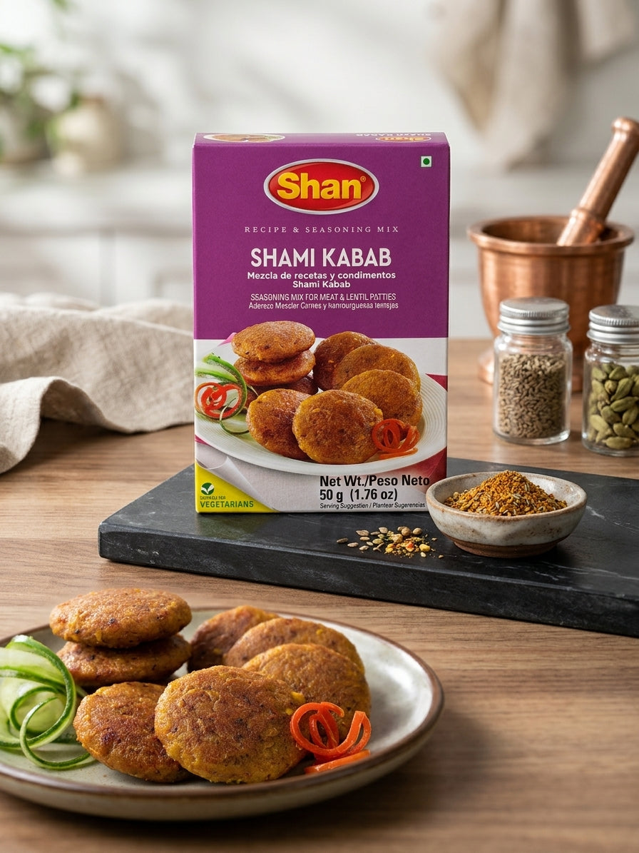 Shan Shami Kabab Recipe & Seasoning mix