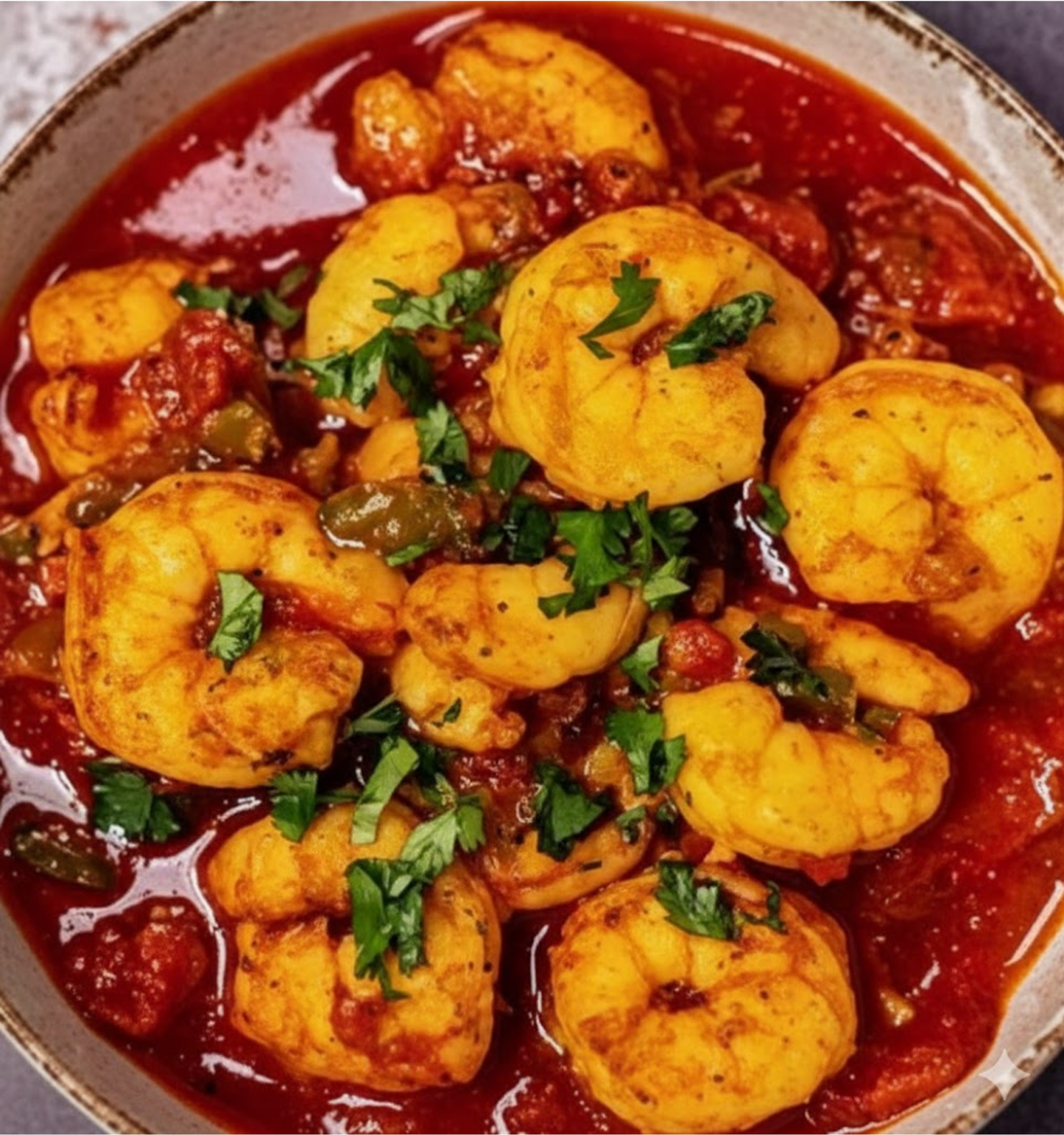 Small Shrimp Bhuna (6 pcs) (3 generous servings) -NYC