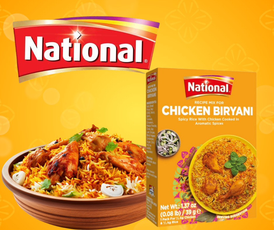 National Chicken Biryani Mix Masala-39gm