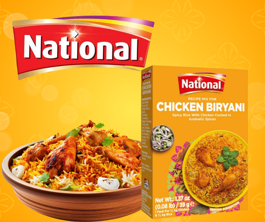 National Chicken Biryani Mix Masala-39gm -NYC