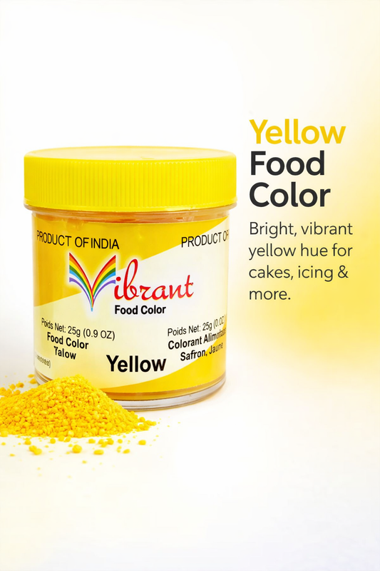 Vibrant Food Colour Yellow