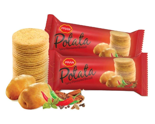Pran Spicy Potata Biscuit-100gm -NYC