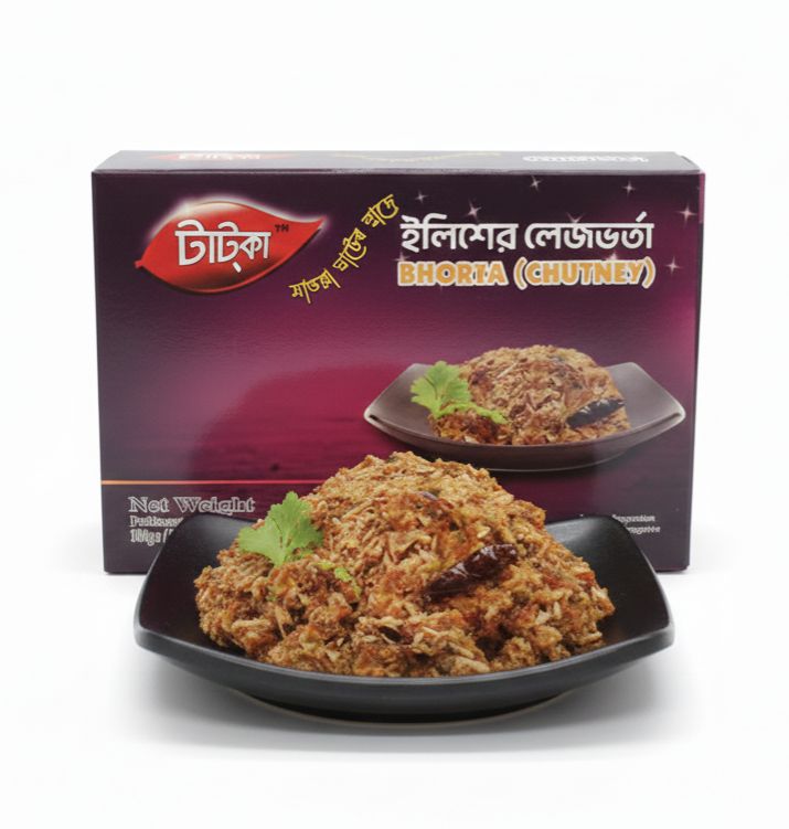 Tatka Hilsha Lez Bhorta -100gm