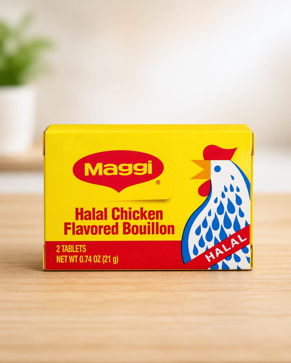 Maggi Halal chicken Flavored Bouillon (Tablets)-21 gm-NYC