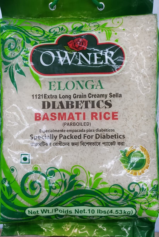 Owner Elonga Basmati Rice-10 lb