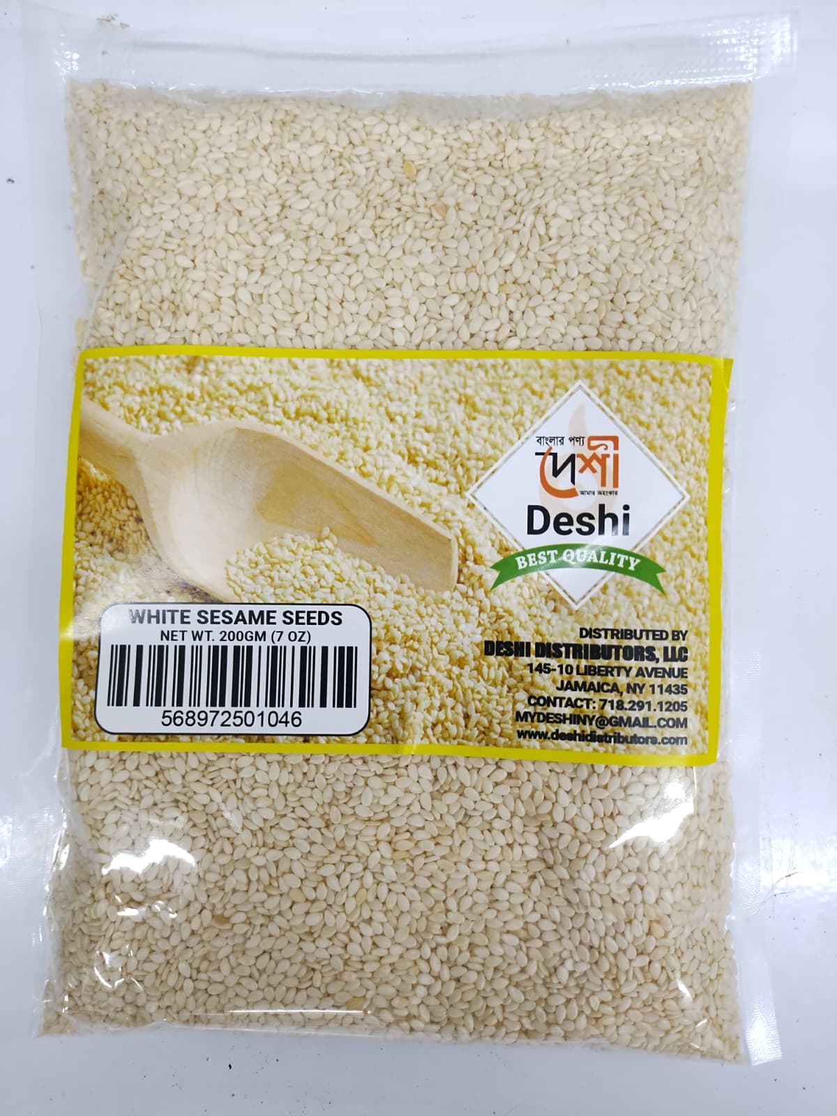 DESHI White Sesame Seeds (Til) -200gm -NYC