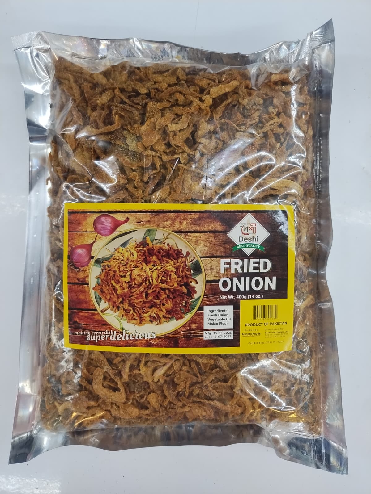 Deshi Fried Onion-400 gm