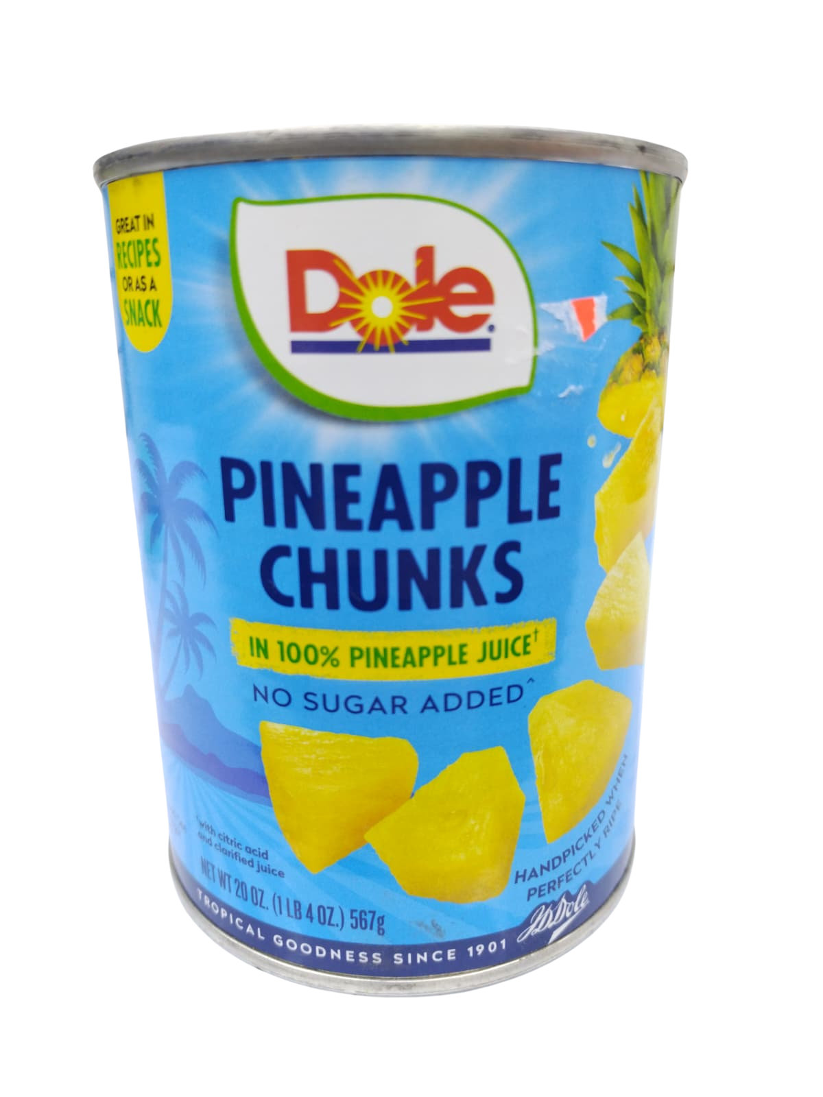 Dole Pineapple Chunks -567g