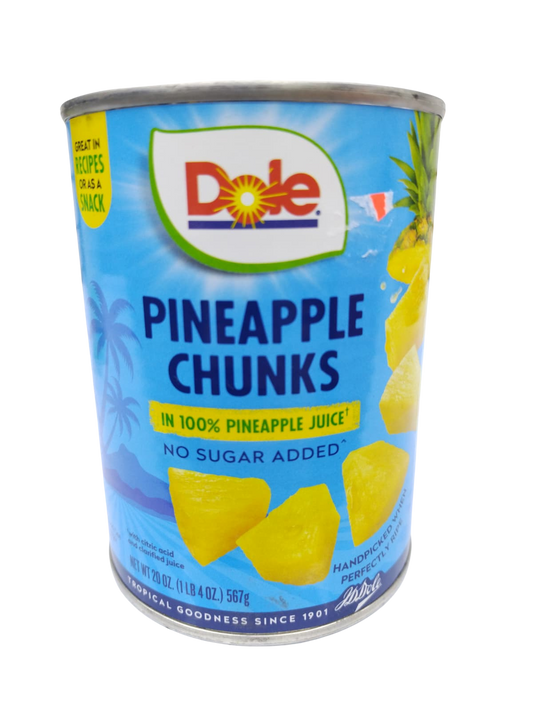 Dole Pineapple Chunks -567g