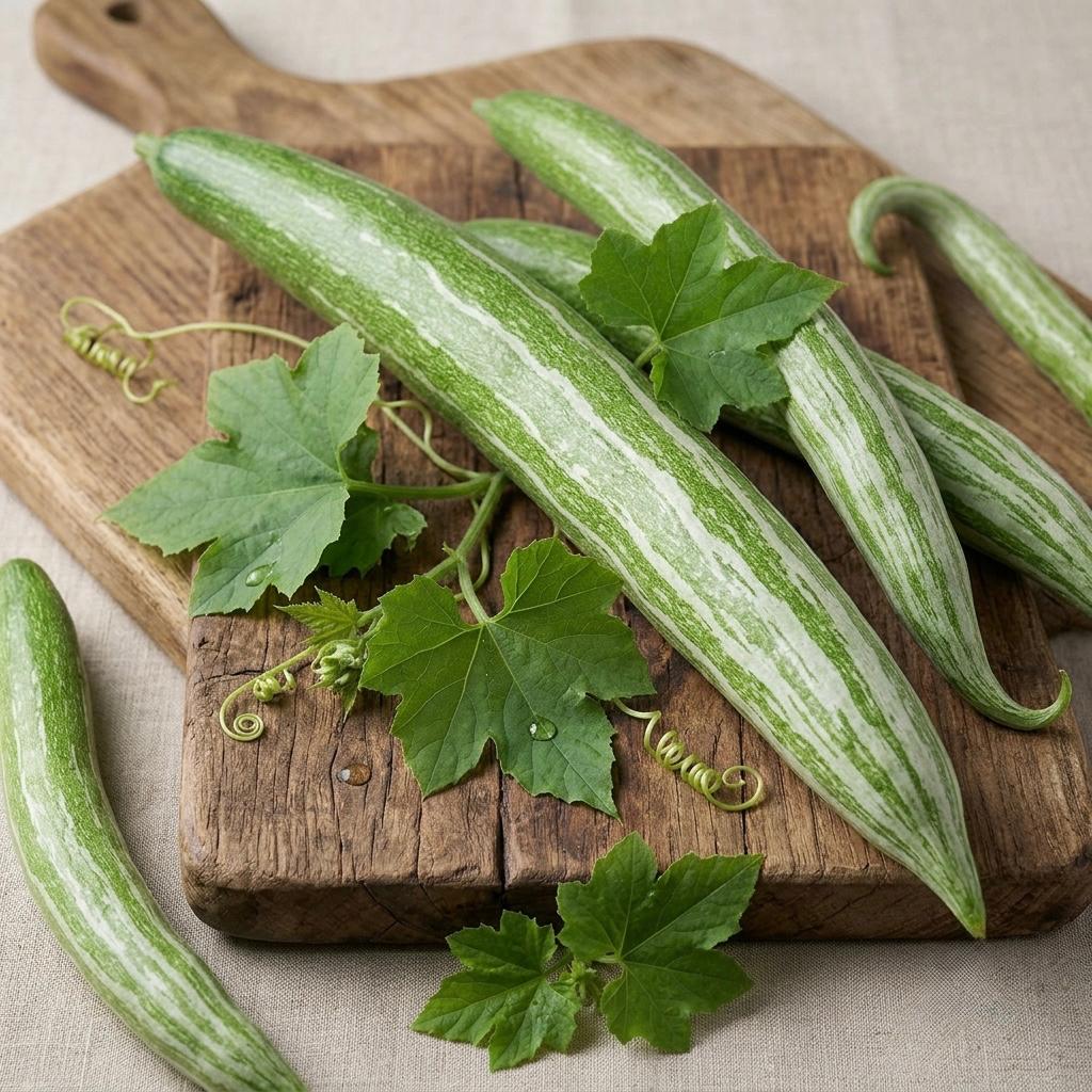 Fresh Snake Gourd (Chichinga) – 1 lb