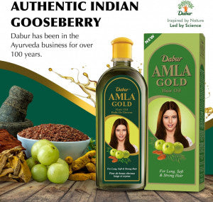 Dabur Amla Gold Hair Oil-300ml -NYC