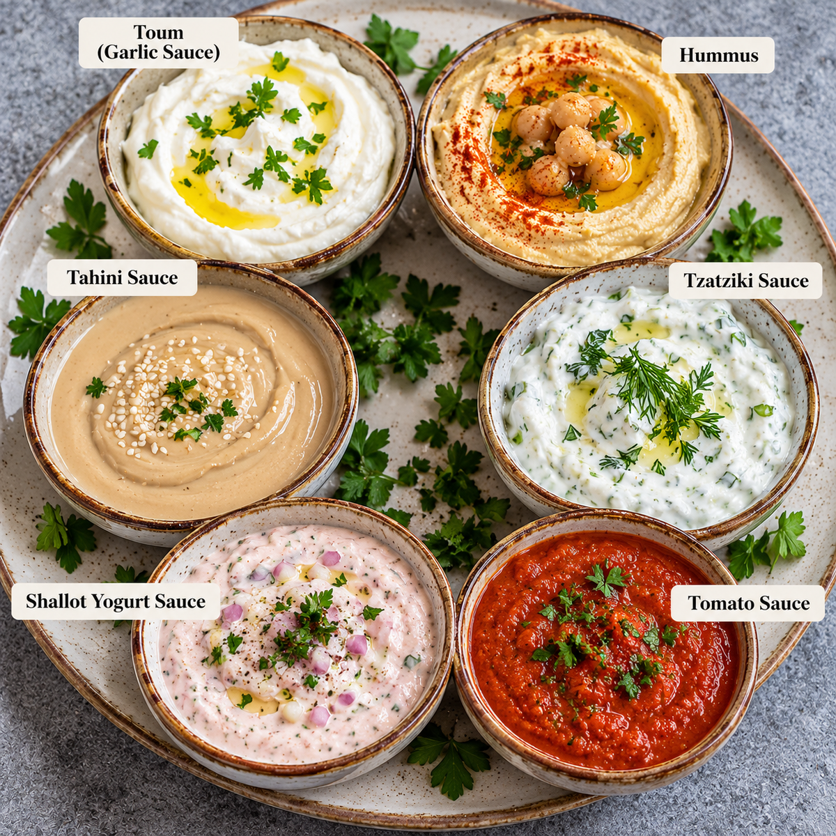 6 Signature Sauces Pack-(add on)
