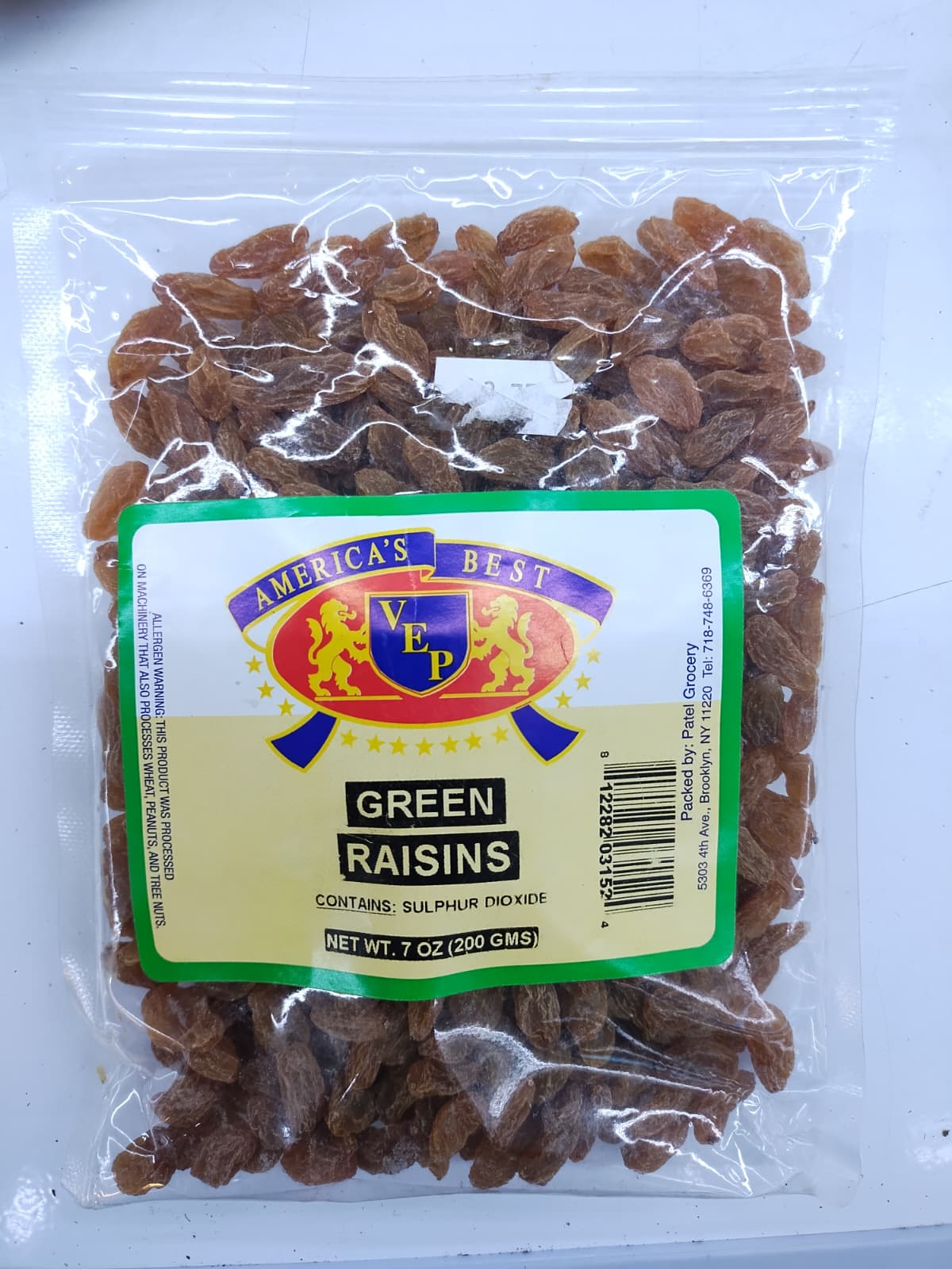 America's best Green Raisins-200gm